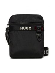 Hugo Saszetka Dusky 50536009 Czarny. Czarne saszetki i nerki Hugo, bez wzorów, ze skóry. Za 549.99 zł.