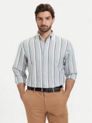 BOSS Koszula Ricoplus 50559324 Kolorowy Regular Fit. Koszule Boss, m, bez wzorów, z bawełny, bez kołnierzyka, bez ramiączek. Za 549.99 zł.