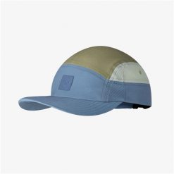Czapka z daszkiem BUFF 5 PANEL GO CAP DOMUS. Niebieskie czapki z daszkiem Buff, bez wzorów. Za 145.89 zł.