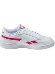 Reebok Skórzane sneakersy "Club C Revenge" w kolorze biało-czerwonym rozmiar: 45. Białe buty sportowe casual Reebok, bez wzorów, bez zapięcia. Za 267.92 zł.