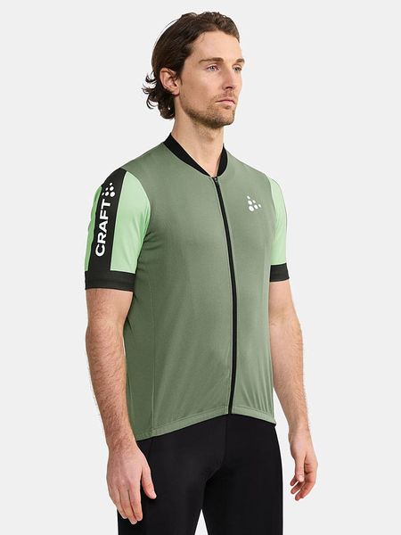 Craft Koszulka kolarska "Core Endur" w kolorze zielonym rozmiar: XXL. Zielone t-shirty sportowe Craft, bez wzorów, bez ramiączek, rowerowe. Za 99.45 zł.