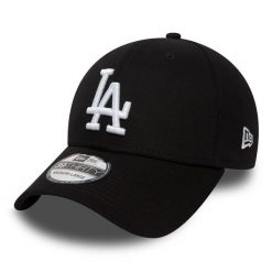 Czapka New Era League Essential 39Thirty Los Angeles Dodgers. Czarne czapki z daszkiem New Era, na wiosnę, bez wzorów. Za 119.99 zł.