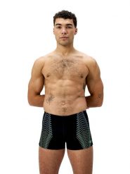 Speedo Szorty kąpielowe w kolorze czarnym rozmiar: 8. Czarne kąpielówki Speedo, bez wzorów, z materiału. Za 119.95 zł.