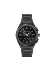 Trussardi Zegarek R2453156002 Czarny. Czarne, analogowe zegarki TRUSSARDI. Za 809.99 zł.