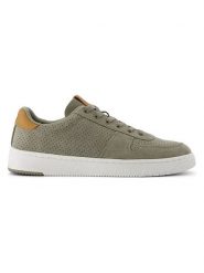 TOMS Skórzane sneakersy w kolorze khaki rozmiar: 44. Brązowe buty sportowe casual Toms, bez wzorów, ze skóry, bez zapięcia. Za 168.46 zł.