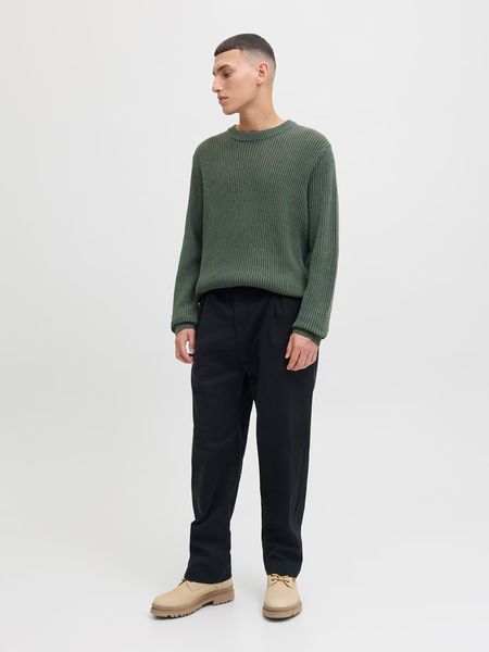 Jack & Jones Sweter w kolorze zielonym rozmiar: M. Zielone swetry nierozpinane Jack & Jones, m, bez wzorów, bez kołnierzyka, bez ramiączek. Za 149.95 zł.