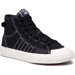 Buty adidas - Nizza Hi Rf F34057 Cblack/Ftwwht/Owhite. Czarne trampki sportowe Adidas, bez wzorów, z gumy, bez zapięcia. Za 379.00 zł.