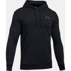 Under Armour Bluza męska Rival Fleece Fitted Hoodie czarna r. L (1302292-001). Bluzy bez kaptura marki Under Armour. Za 178.00 zł.