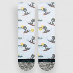 Skarpety Stance Later Gator Blue. Niebieskie skarpety Stance, bez wzorów. Za 114.17 zł.