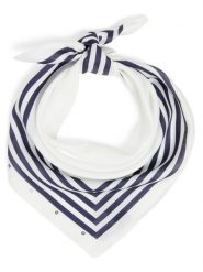 HUGO chusta z domieszką jedwabiu Mężczyźni Jedwab biały|wielokolorowy, ONE SIZE. Białe szaliki Hugo, bez wzorów, z jedwabiu. Za 279.95 zł.