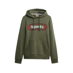 Bluza z kapturem Superdry Vintage Trade Tab. Zielone bluzy z kapturem Superdry, s, bez wzorów, z kapturem. Za 346.75 zł.