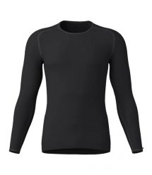M SHIRT L/S TRANSTEX WARM 180. Czarne bielizna termoaktywna LOFFLER, l, bez wzorów, z materiału, bez ramiączek, narciarskie. Za 306.03 zł.
