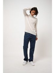 AUTHENTIC CASHMERE Kaszmirowy golf "Bange" w kolorze kremowym rozmiar: L. Brązowe golfy AUTHENTIC CASHMERE, l, bez wzorów, z kaszmiru, bez ramiączek. Za 247.69 zł.