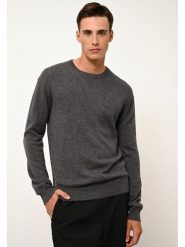 Just Cashmere Kaszmirowy sweter "Noe" w kolorze antracytowym rozmiar: L. Czarne swetry nierozpinane Just Cashmere, l, bez wzorów, z kaszmiru, bez kołnierzyka, bez ramiączek. Za 216.73 zł.