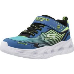 Buty SKECHERS VORTEX 3.0 Niebieski. Niebieskie buty trekkingowe Skechers, bez wzorów, z syntetyku, bez zapięcia. Za 213.93 zł.