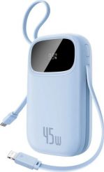 Baseus EnerFill FC31 QPow3 20 000 mAh USB-C i Lightning 45W niebieski. Niebieskie powerbanki . Za 149.90 zł.