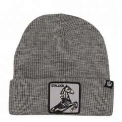 Czapka Beanie Goorin Bros Hoof It Szara. Szare czapki zimowe Goorin Bros, bez wzorów. Za 181.89 zł.