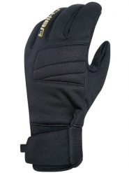 Zimowe rękawiczki sportowe unisex Chiba Classic. Czarne rękawiczki Chiba, na zimę, bez wzorów, z materiału. Za 111.00 zł.