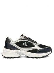 Calvin Klein Sneakersy Hike Runner Laceup Mesh Mix Met YM0YM01402 Czarny. Czarne buty sportowe casual CALVIN KLEIN, bez wzorów, z meshu, bez zapięcia. Za 569.99 zł.