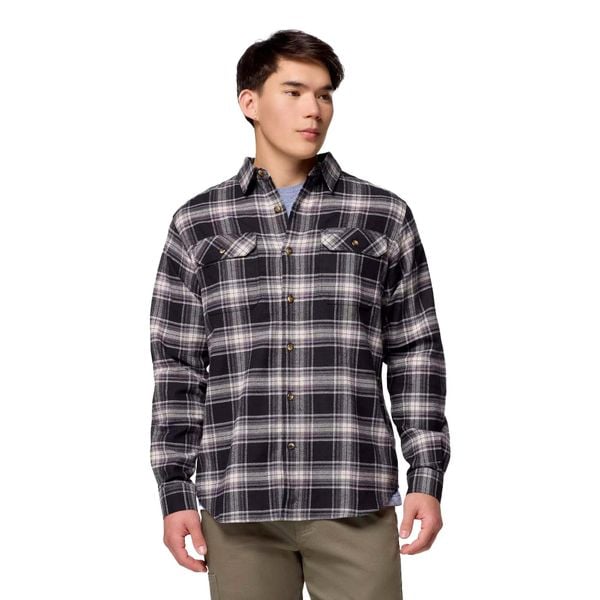 Koszula Columbia Flare Gun™ Stretch Flannel Dorośli. Czarne koszule Columbia, m, bez wzorów, z bawełny, bez kołnierzyka, bez ramiączek. Za 389.20 zł.