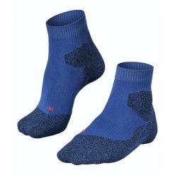 Nisko wycięte skarpetki Falke RU Trail. Niebieskie skarpety Falke, bez wzorów, z elastanu. Za 147.50 zł.
