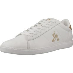 Buty LE COQ SPORTIF COURTSET 2 Biały. Białe buty trekkingowe le coq sportif, bez wzorów, bez zapięcia. Za 296.99 zł.