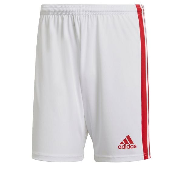 Spodenki piłkarskie męskie adidas Squadra 21 Short. Białe szorty Adidas, m, bez wzorów, sportowe. Za 97.90 zł.