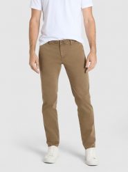 MAC Spodnie chino "Driver" w kolorze jasnobrązowym rozmiar: W32/L34. Brązowe eleganckie spodnie MAC, l. Za 252.99 zł.