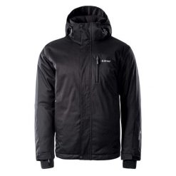 Kurtka narciarska męska Hi-Tec Ango - czarna, Rozmiar L. Czarne kurtki narciarskie i snowboardowe Hi-tec, l, bez wzorów, z materiału, narciarskie. Za 469.99 zł.