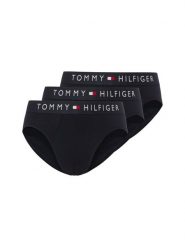 Tommy Hilfiger Slipy w 3-paku Mężczyźni Bawełna niebieski, S. Niebieskie slipki Tommy Hilfiger, m, bez wzorów, z bawełny. Za 189.95 zł.