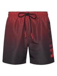 HUGO Szorty kąpielowe RAY 50555582 Czerwony Regular Fit. Czerwone kąpielówki Hugo, l, bez wzorów, z syntetyku. Za 339.99 zł.