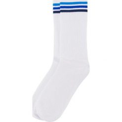 Bobby Sox Skarpety unisex Shades of Blue białe r. 35-38. Skarpety marki Bobby Sox. Za 26.17 zł.