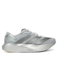 Buty do biegania adidas. Szare buty do biegania Adidas, bez wzorów, bez zapięcia, do biegania. Za 699.99 zł.