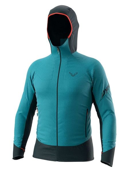 DYNAFIT Kurtka funkcyjna "Mezzalama" w kolorze turkusowym rozmiar: S. Niebieskie kurtki outdoor i hardshell Dynafit, s, bez wzorów, z materiału, bez kaptura. Za 372.47 zł.