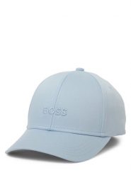 BOSS czapka z daszkiem Mężczyźni Bawełna niebieski, ONE SIZE. Niebieskie czapki z daszkiem Boss, bez wzorów, z bawełny. Za 139.95 zł.