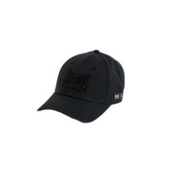 Czapka z daszkiem z wyszytym logo Metal Boxe. Czarne czapki z daszkiem METAL BOXE, z aplikacjami, z bawełny. Za 158.50 zł.