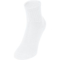Skarpetki Jako sport courtes 3-pack. Białe skarpetki sportowe JAKO, bez wzorów, z materiału. Za 70.96 zł.