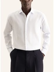 Seidensticker Koszula w kolorze błękitno-białym rozmiar: 39. Białe koszule Seidensticker, bez wzorów, z bawełny, bez kołnierzyka, bez ramiączek. Za 132.98 zł.