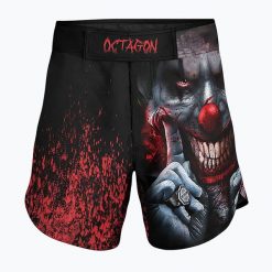 Spodenki treningowe męskie Octagon Make Terror Have Fun MMA. Czarne krótkie spodenki sportowe OCTAGON, m, bez wzorów, z materiału. Za 159.99 zł.