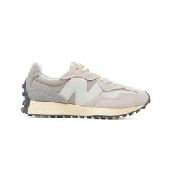 Buty do chodzenia męskie New Balance U327WRB. Brązowe buty sportowe casual New Balance, bez wzorów, z gumy, bez zapięcia. Za 629.00 zł.
