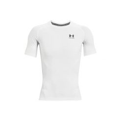 Podkoszulek Under Armour HeatGear, Biały, Mężczyźni. Białe podkoszulki Under Armour, m, bez wzorów, bez ramiączek. Za 204.50 zł.