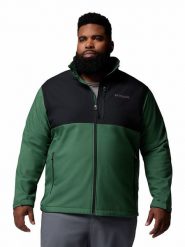 Columbia Kurtka softshellowa "Ascender" w kolorze zielonym rozmiar: XXL. Zielone kurtki outdoor i hardshell Columbia, xxl, bez wzorów, bez kaptura. Za 209.95 zł.