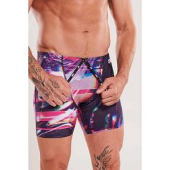 Bokserki na basen Zerod Glitcher. Odzież kąpielowa ZEROD, m, bez wzorów, sportowe. Za 205.00 zł.
