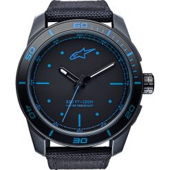 Zegarek TECH WATCH 3H pasek nylonowy czarny ALPINESTARS kolor czarny/niebieski, rozmiar OS. Zegarki marki Alpinestars. W wyprzedaży za 329.00 zł.