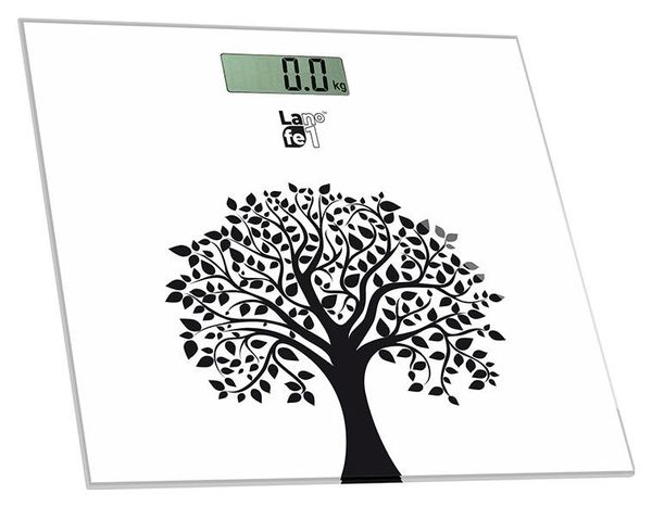 Lafe FitScale czarna. Czarne wagi łazienkowe Lafe. Za 39.00 zł.