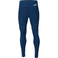 Legginsy Jako long Comfort 2.0. Niebieskie legginsy długie sportowe JAKO, bez wzorów, na fitness i siłownię. Za 219.50 zł.