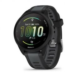 Zegarek Garmin Forerunner 165 Music, Black/Slate Grey. Czarne zegarki sportowe GARMIN. Za 1,333.99 zł.