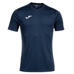 Koszulka sportowa męska Joma 103245331. Niebieskie t-shirty sportowe Joma, bez wzorów, z poliesteru, bez ramiączek, do piłki nożnej. Za 205.00 zł.