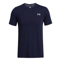 Jersey Under Armour Vanish. Niebieskie buty treningowe Under Armour, bez wzorów, z jersey, na fitness i siłownię. Za 258.50 zł.