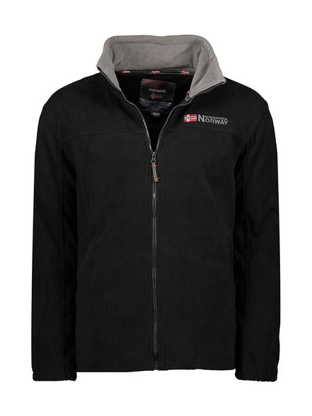 Geographical Norway Kurtka polarowa "Tamazonie" w kolorze czarnym rozmiar: onesize. Czarne kurtki Geographical Norway, bez wzorów, z materiału, bez kaptura. Za 98.95 zł.